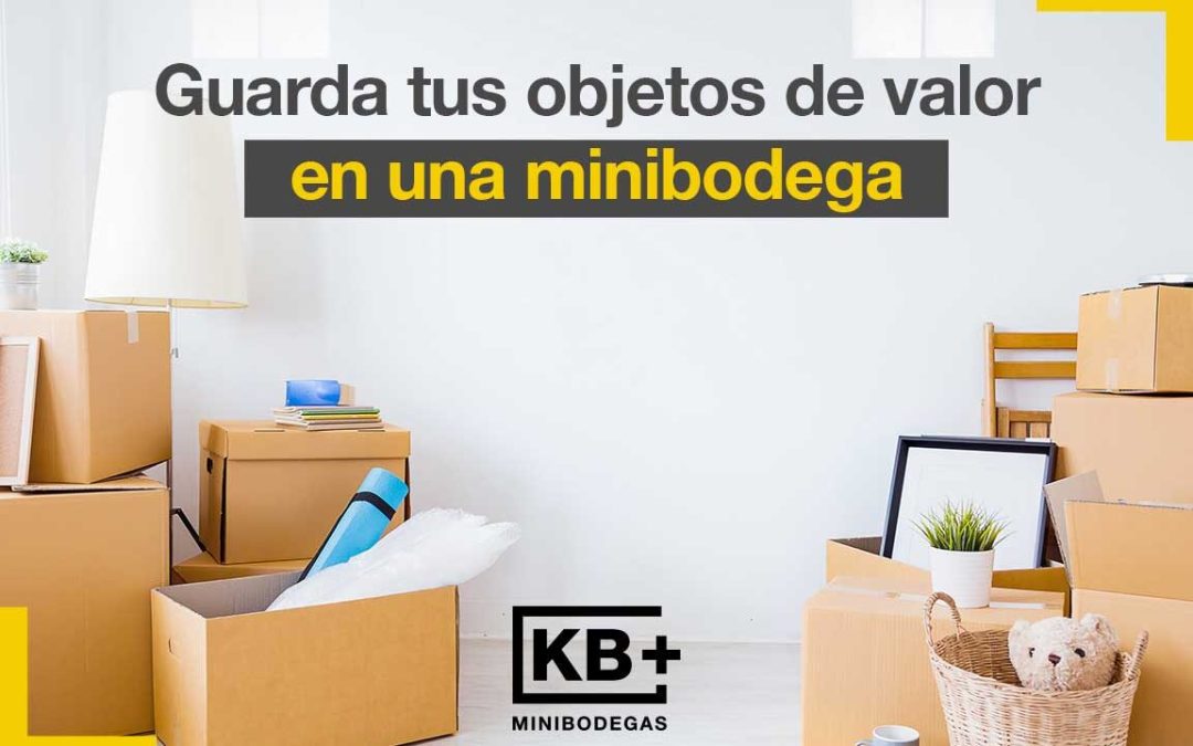 ¿Te vas a mudar? Resguarda tus objetos de valor en una minibodega