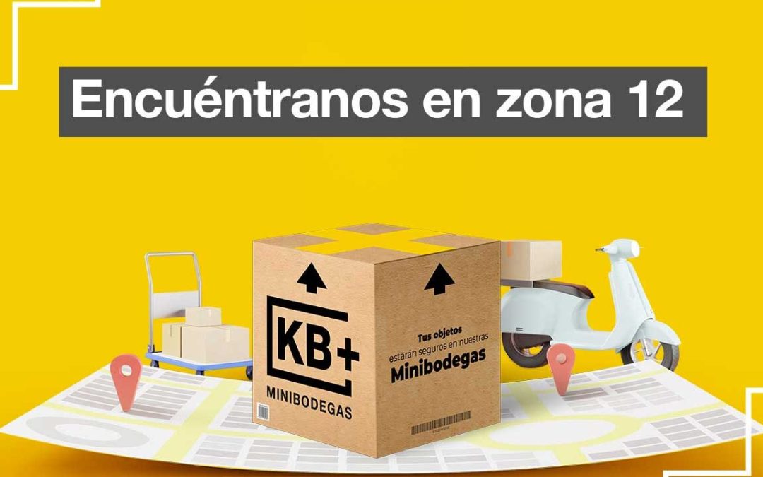 Ubicación de KB+ Minibodegas en Guatemala
